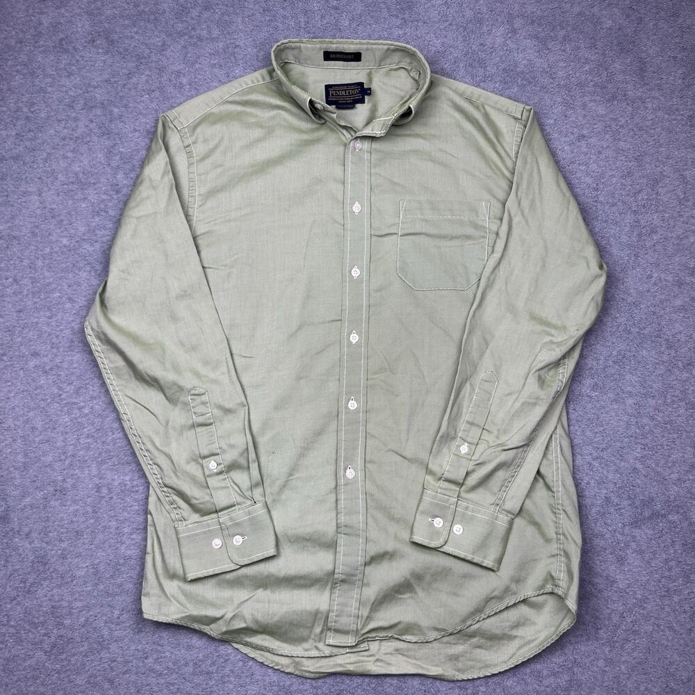 pendleton bridgeport‎ button down shirt long sleeve medium